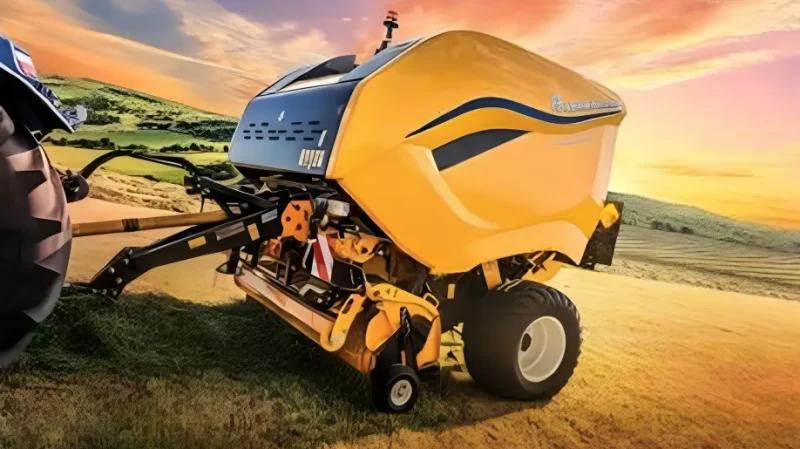 Baler Impresses On Mt Compass Dairy Farm (1)